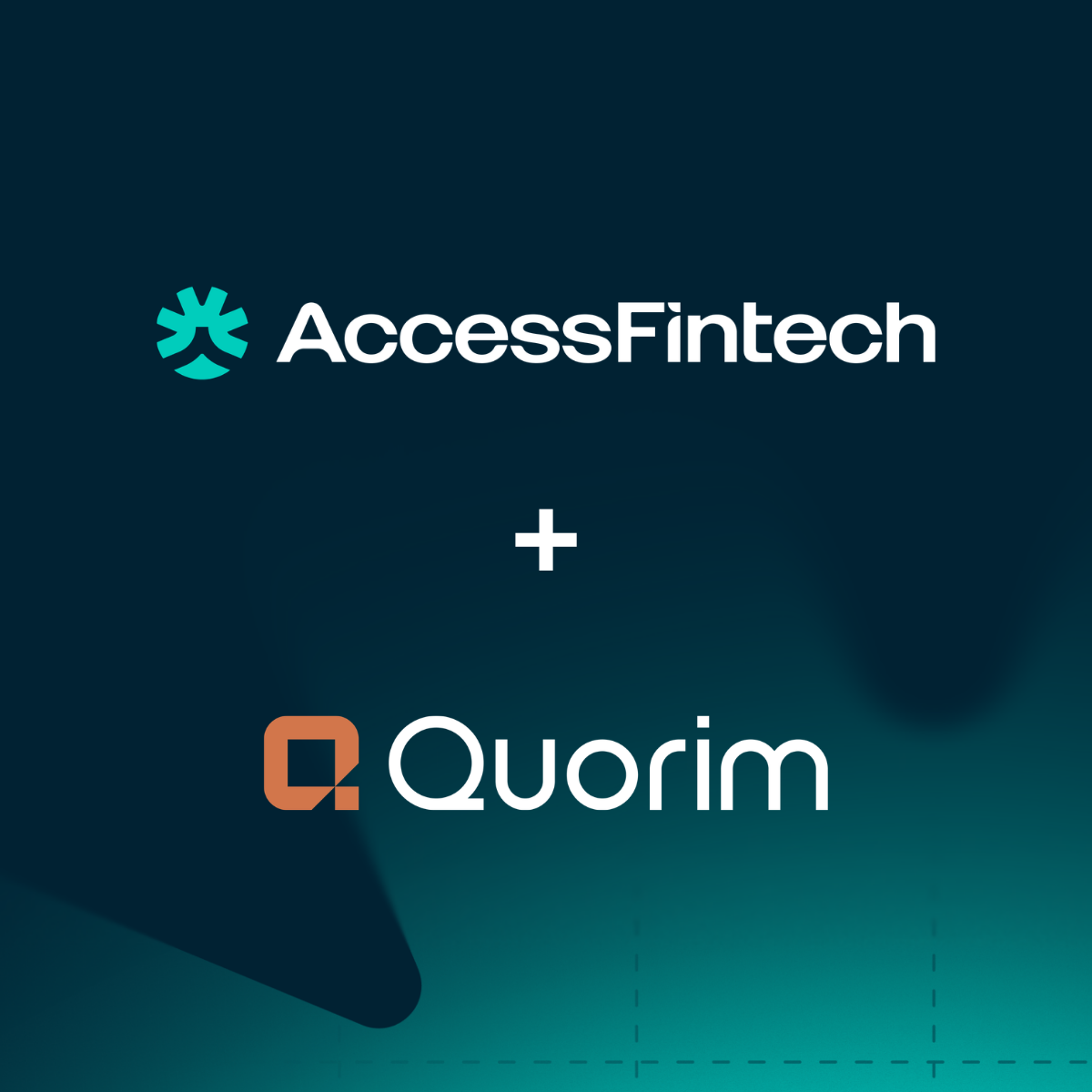 AccessFintech and Quorim partnership
